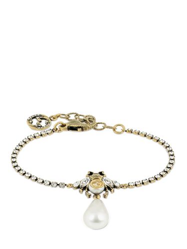 Bracelet Orné De Cristaux À Motif Abeille - GUCCI - Modalova