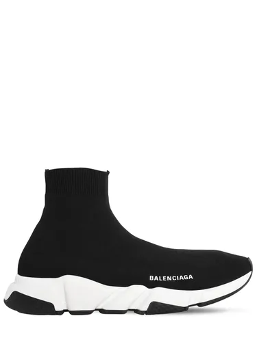 Sneakers En Maille Speed - BALENCIAGA - Modalova