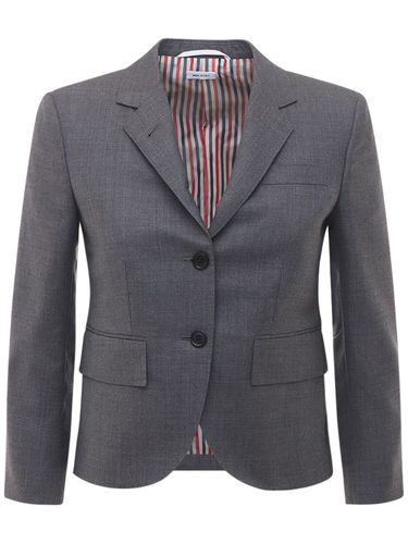 Veste Courte En Sergé De Laine - THOM BROWNE - Modalova