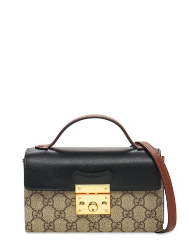 Sac En Toile Mini Padlock Gg Supreme - GUCCI - Modalova