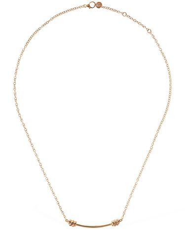 Collier Long En Or Rose 9 K Nodo - DODO - Modalova