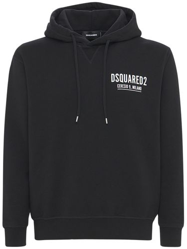 Sweat-shirt En Jersey De Coton À Capuche Ceresio 9 - DSQUARED2 - Modalova