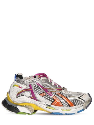 Sneakers En Mesh Et Nylon Runner - BALENCIAGA - Modalova