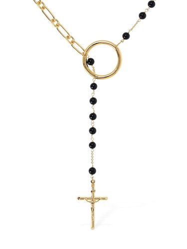 Collier Long À Pendentif Sphère Et Croix - DOLCE & GABBANA - Modalova