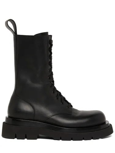 Bottes Combat En Cuir Lug 40 Mm - BOTTEGA VENETA - Modalova