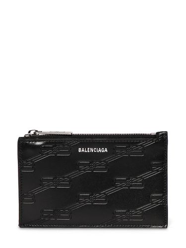 Porte-cartes Embossé Monogramme Bb - BALENCIAGA - Modalova