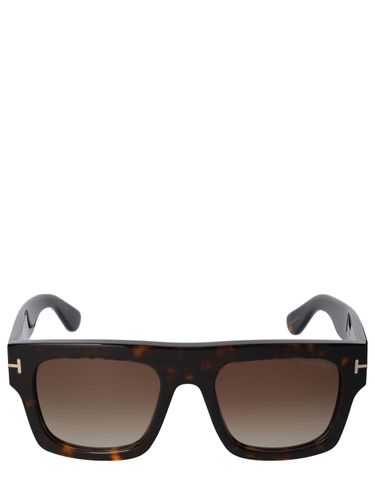 Lunettes De Soleil Carrées En Acétate Fausto - TOM FORD - Modalova