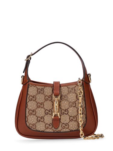 Sac Porté Épaule En Toile Gg Mini Jackie 1961 - GUCCI - Modalova