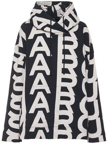 Sweat-shirt Oversize À Monogramme Avec Capuche - MARC JACOBS - Modalova