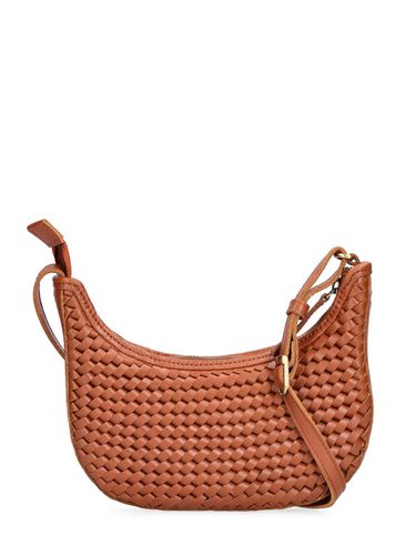 Sac Mini En Cuir Tissé À La Main Sling - BEMBIEN - Modalova