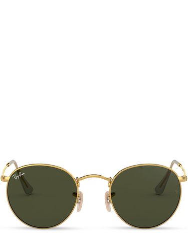 Lunettes De Soleil Rondes En Métal - RAY-BAN - Modalova