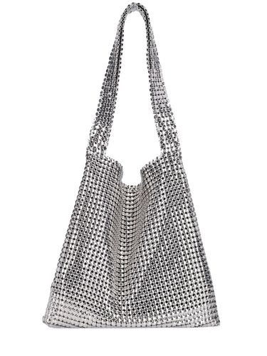 Petit Sac Hobo En Mesh Pixel - RABANNE - Modalova