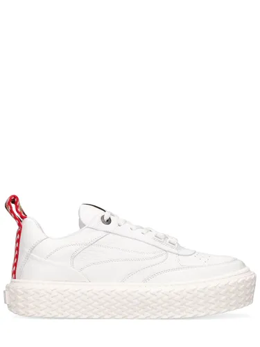 Sneakers Basses En Cuir Curbies 30 Mm - LANVIN - Modalova