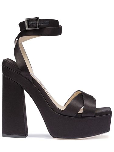 Sandales En Satin Gaia 140 Mm - JIMMY CHOO - Modalova