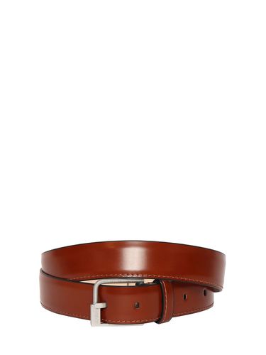 Ceinture En Cuir De Veau Brossé 30 Mm - MAISON MARGIELA - Modalova