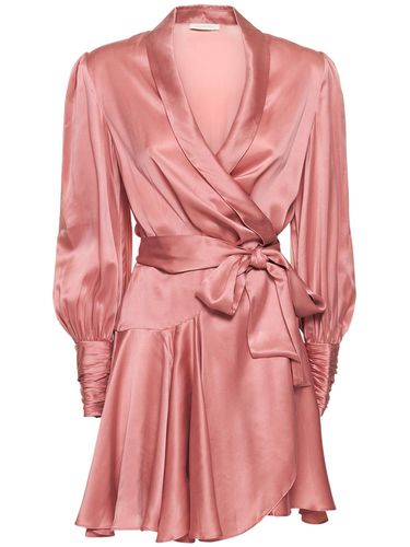 Robe-chemise Courte En Soie - ZIMMERMANN - Modalova