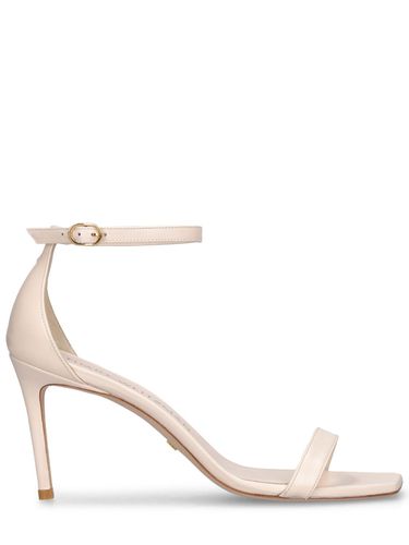 Sandales En Cuir Nunaked Curve 85 Mm - STUART WEITZMAN - Modalova