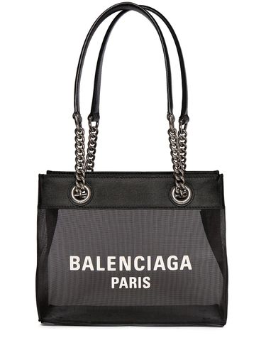 Petit Sac Cabas En Cuir Et Mesh Duty Free - BALENCIAGA - Modalova