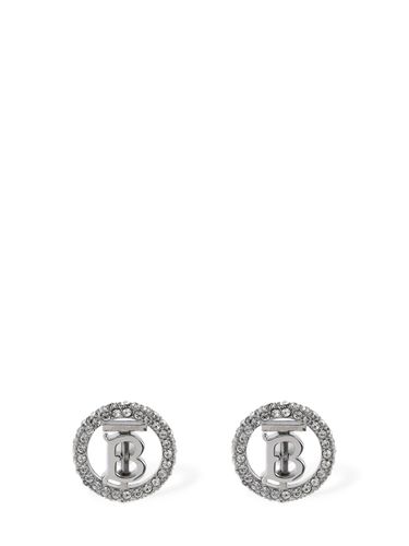 Clous D'oreilles Xs Pavés Tb - BURBERRY - Modalova