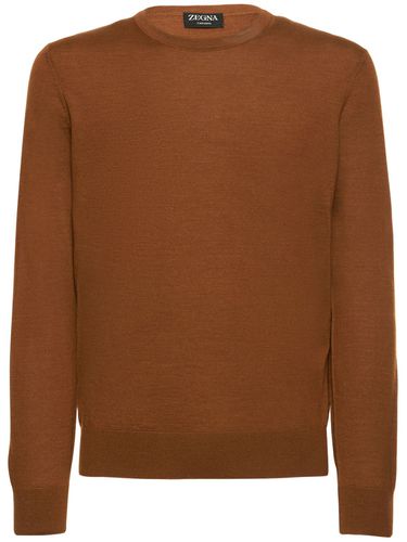 Pull-over En Maille Légère De Cachemire Et Soie - ZEGNA - Modalova