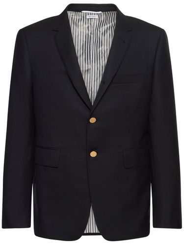 Blazer En Laine À Boutonnage Simple - THOM BROWNE - Modalova