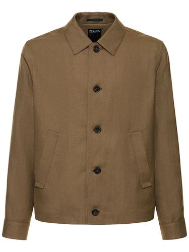 Veste En Laine Avec Doublure - ZEGNA - Modalova