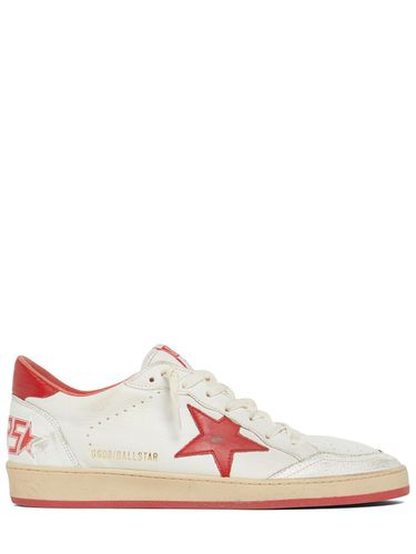 Sneakers En Cuir Nappa Et Nylon Ball Star - GOLDEN GOOSE - Modalova