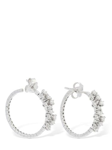 Boucles D'oreilles Diamants & Or 18 K Mimosa Flexi - DAMIANI - Modalova