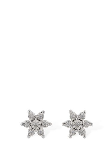 Boucles D'oreilles En Diamants Et Or 18 K Elisir - BLISS - Modalova