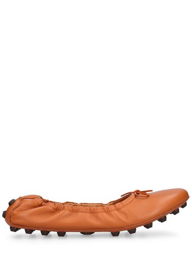 Ballerines En Cuir Ballerina Des Gommini 10 Mm - TOD'S - Modalova