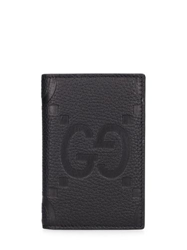 Porte-cartes En Cuir Gg Jumbo - GUCCI - Modalova