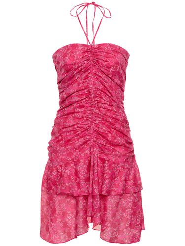 Robe Courte En Coton Floral Ilanka - MARANT ETOILE - Modalova