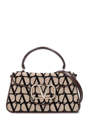 Sac Porté Épaule Locò Toile Iconographe - VALENTINO GARAVANI - Modalova