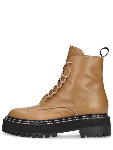 Bottines Combat En Cuir Lug Sole 30 Mm - PROENZA SCHOULER - Modalova