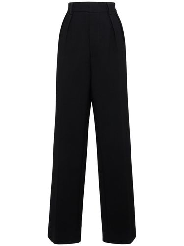 Pantalon Ample En Gabardine De Laine - MAISON MARGIELA - Modalova