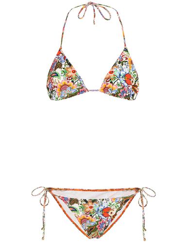 Bikini Triangle En Lycra Imprimé - ETRO - Modalova