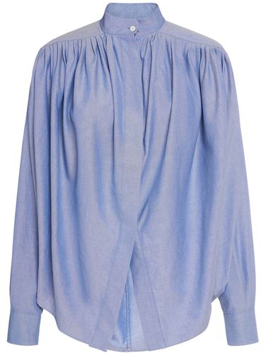 Chemise Manches Longues En Coton Drapé - ETRO - Modalova