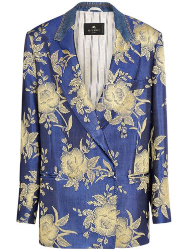 Veste En Jacquard Imprimé À Double Boutonnage - ETRO - Modalova