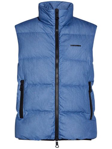 Gilet Rembourré En Nylon À Logo - DSQUARED2 - Modalova