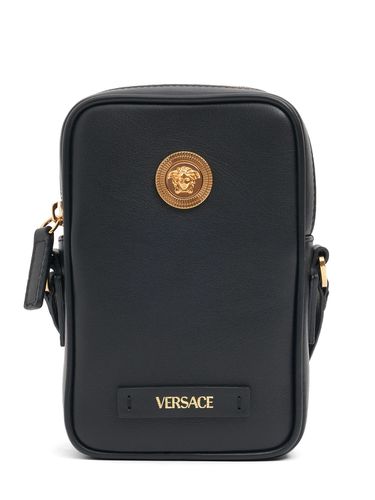 Porte-cartes En Cuir Medusa - VERSACE - Modalova