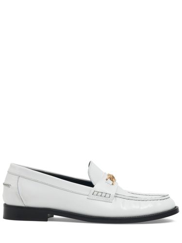 Mocassins En Cuir 20 Mm - VERSACE - Modalova