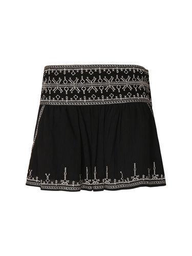 Jupe Courte En Coton Picadilia - MARANT ETOILE - Modalova