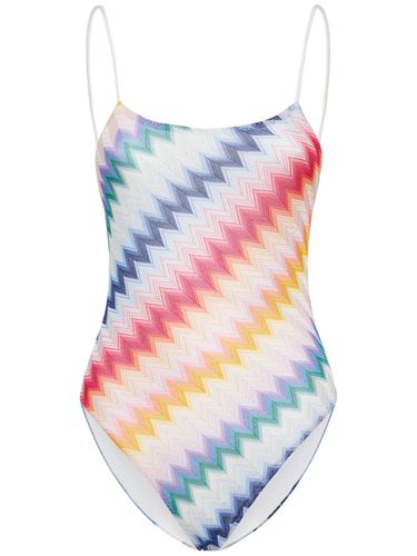 Maillot De Bain Une Pièce En Maille À Chevrons - MISSONI - Modalova