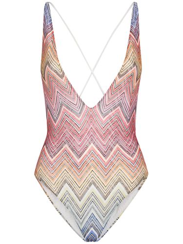 Maillot De Bain Une Pièce À Imprimé Chevrons - MISSONI - Modalova