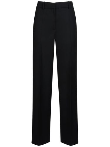 Pantalon Droit En Laine Taille Mi-haute Bremy - THE ROW - Modalova