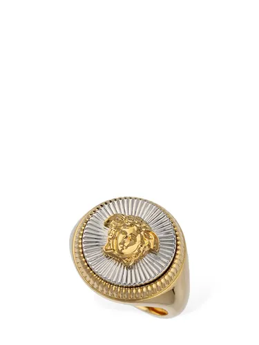 Bague Bicolore Medusa - VERSACE - Modalova