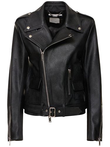 Veste De Motard En Matière Synthétique - STELLA MCCARTNEY - Modalova