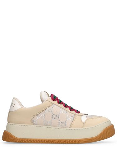 Sneakers En Toile Screener 50 Mm - GUCCI - Modalova