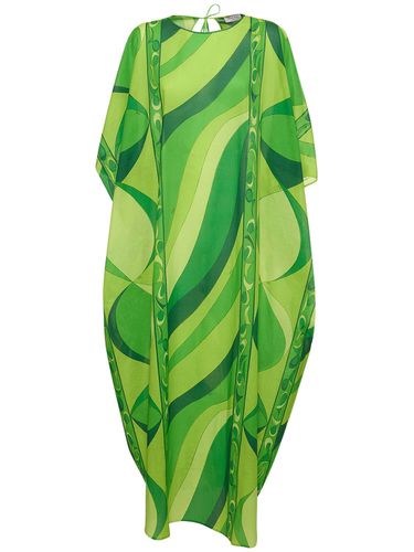 Robe Caftan Longue En Voile De Coton Pesci - PUCCI - Modalova