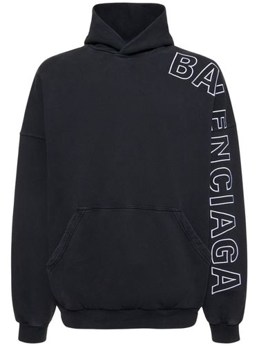 Sweat-shirt En Coton À Capuche - BALENCIAGA - Modalova